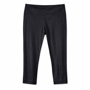 Lululemon Black Cropped Leggings Size 6 High Rise Yoga Training Capris